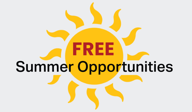 Free Summer Opportunities