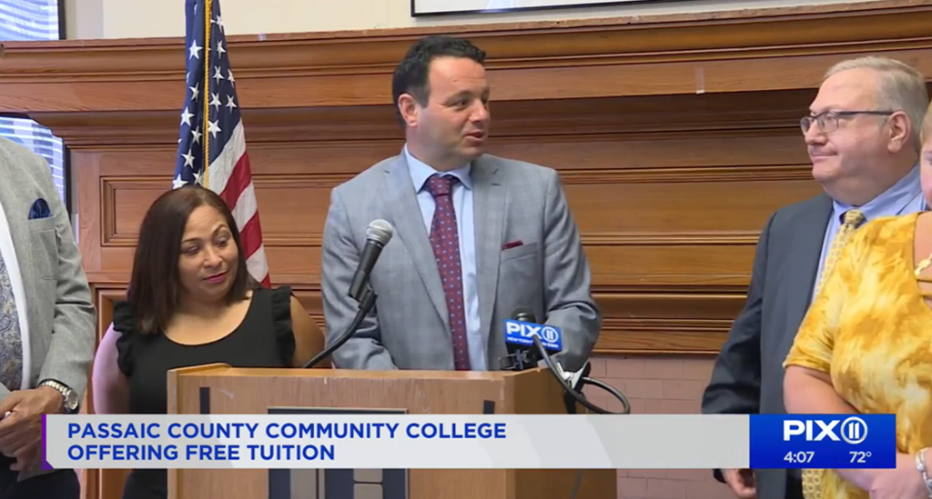 PIX 11 TV news feature PCCC Tuition Free Opportunity